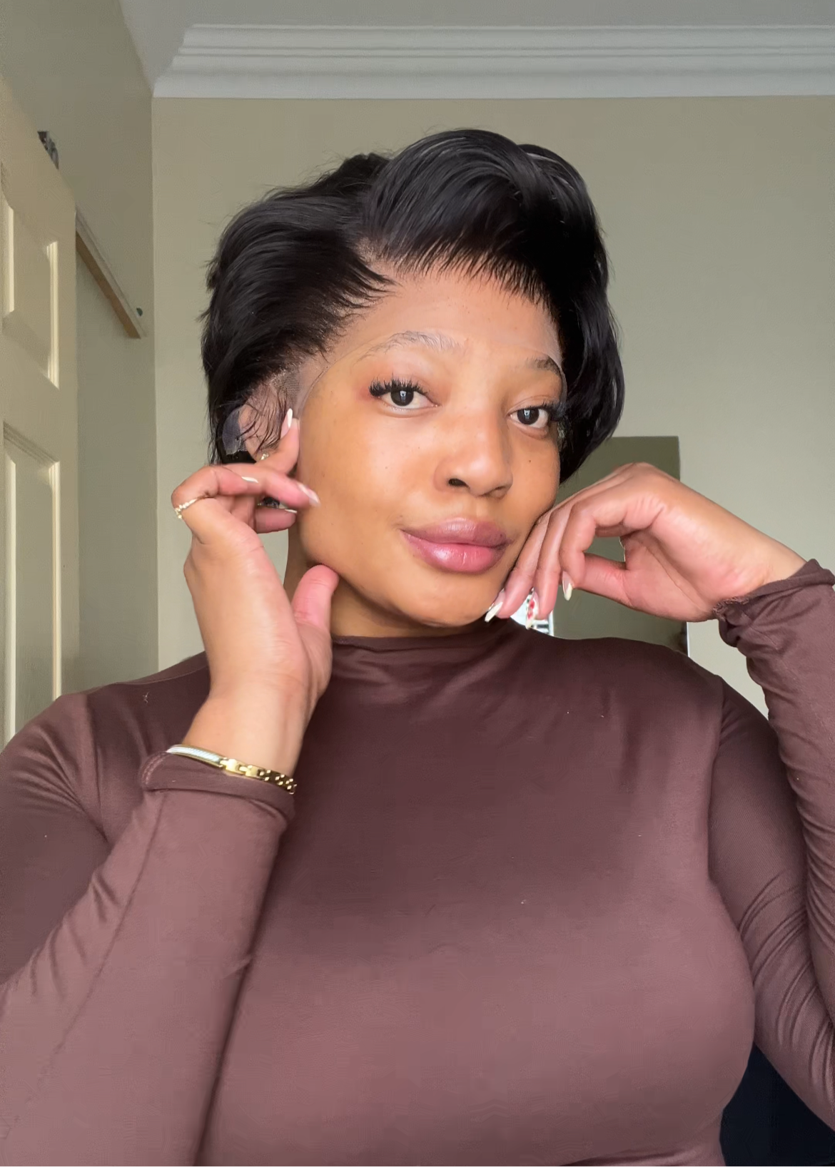 Pixie Cut Wig - virgin hair