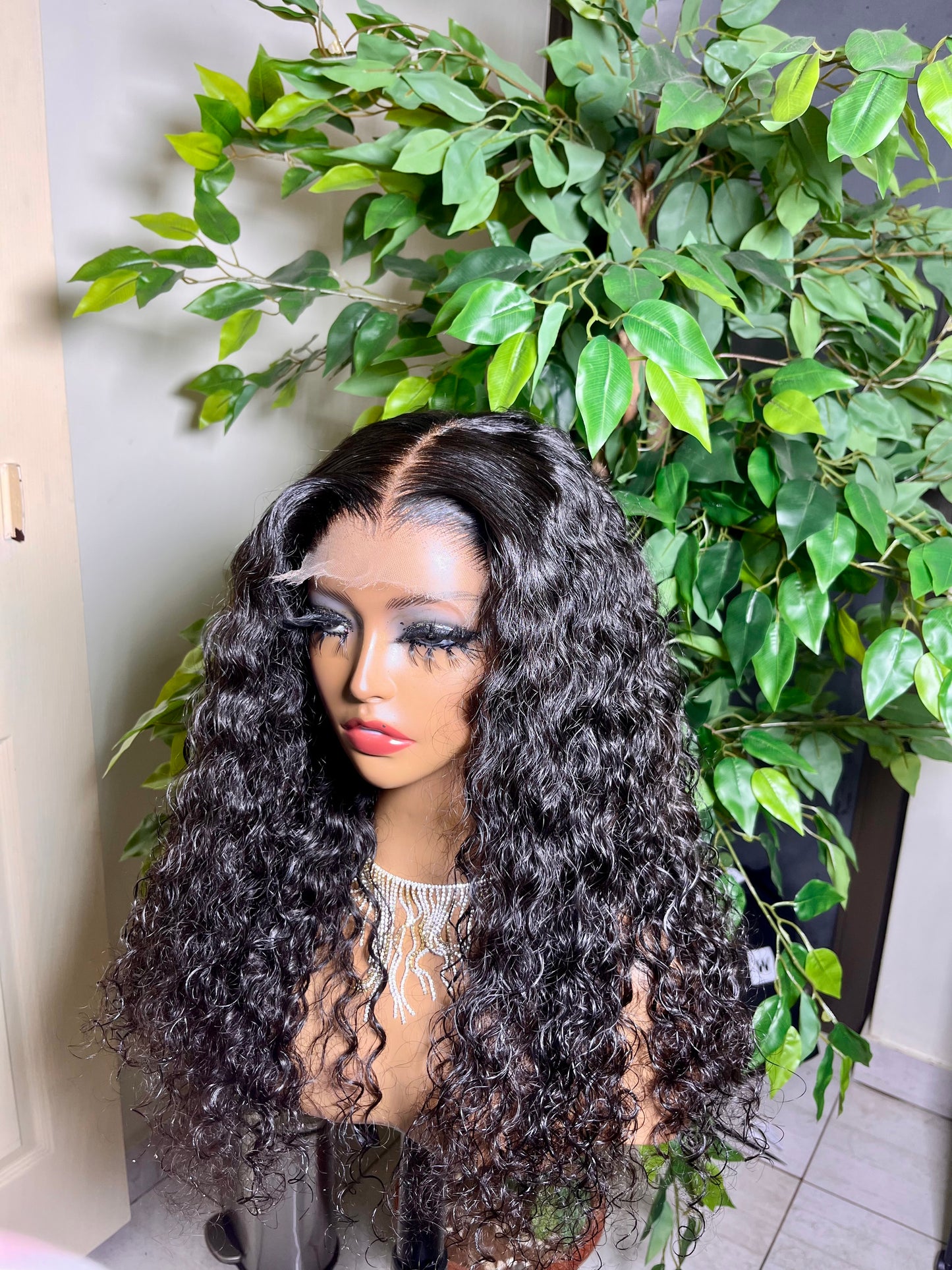 ITALIAN CURL- Glueless hd raw wig