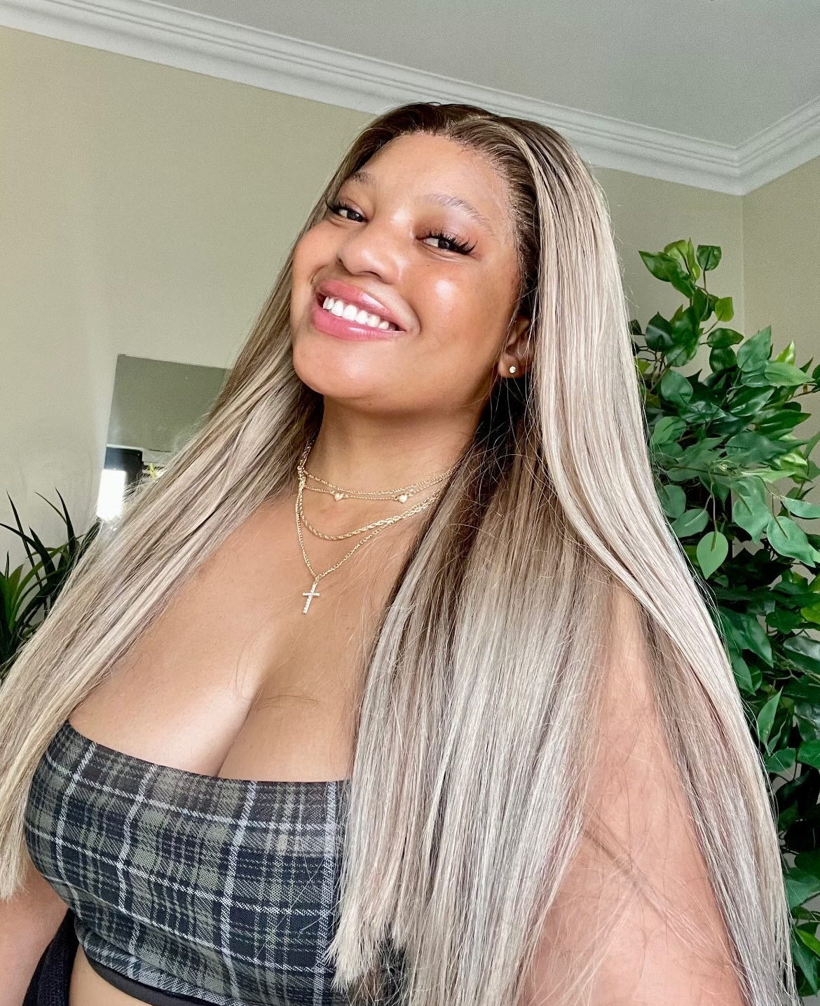 YONCE UNIT (ASH BLONDE)- Glueless raw hd lace wig