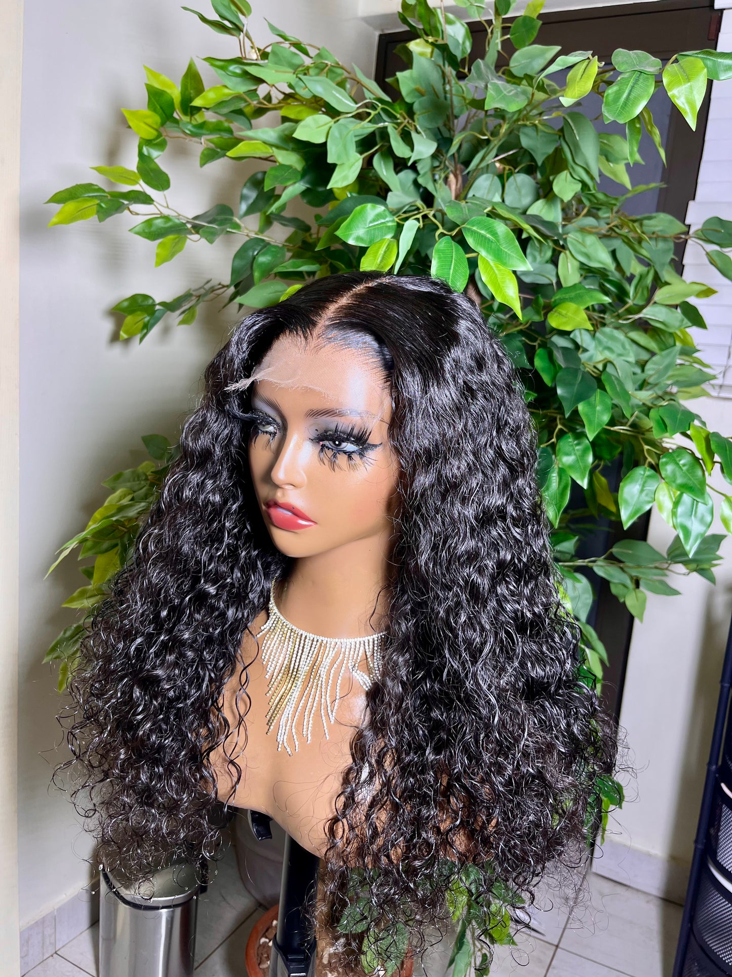 ITALIAN CURL- Glueless hd raw wig