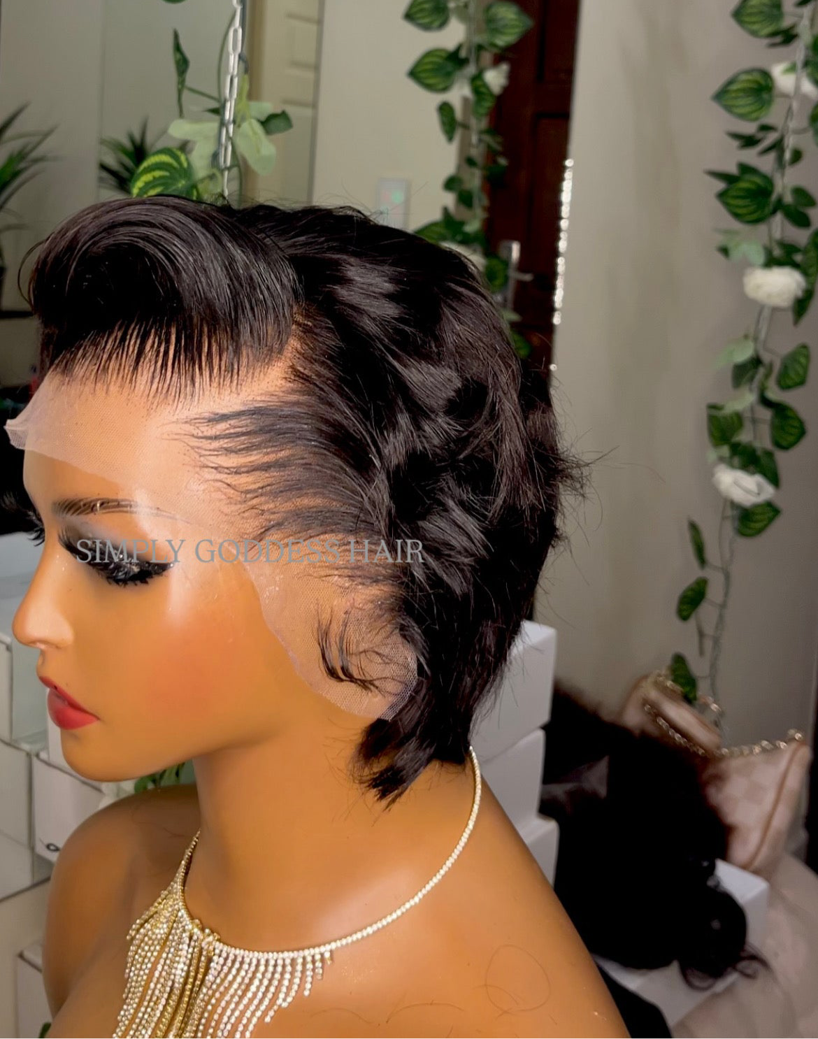 Pixie Cut Wig - virgin hair