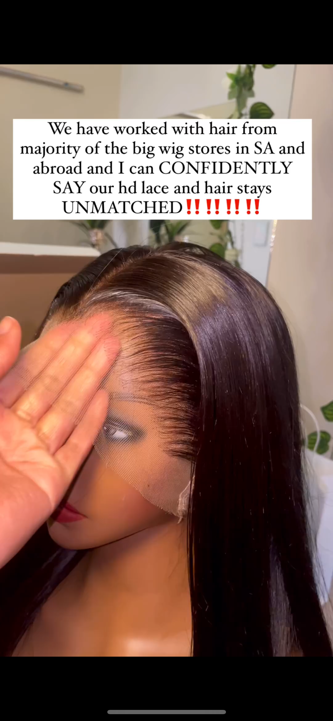 INCHES BABE - GLUELESS HD STRAIGHT RAW PREMIUM WIG