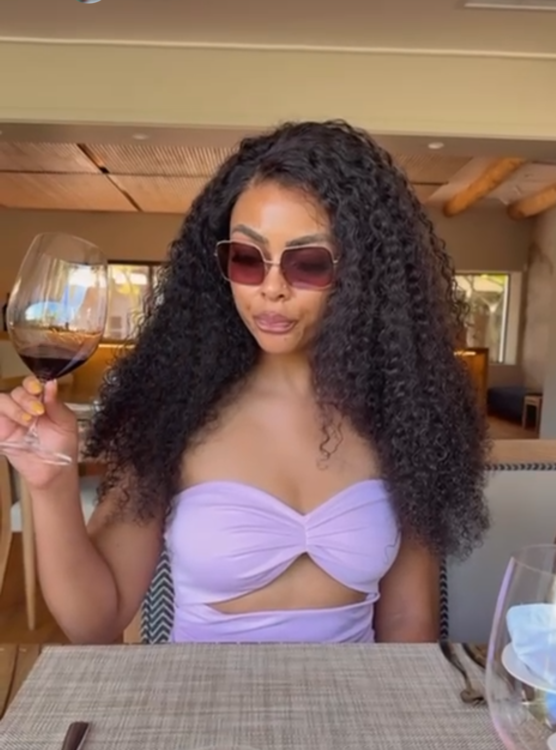 BLACK SPANISH CURL- Glueless premium raw wig