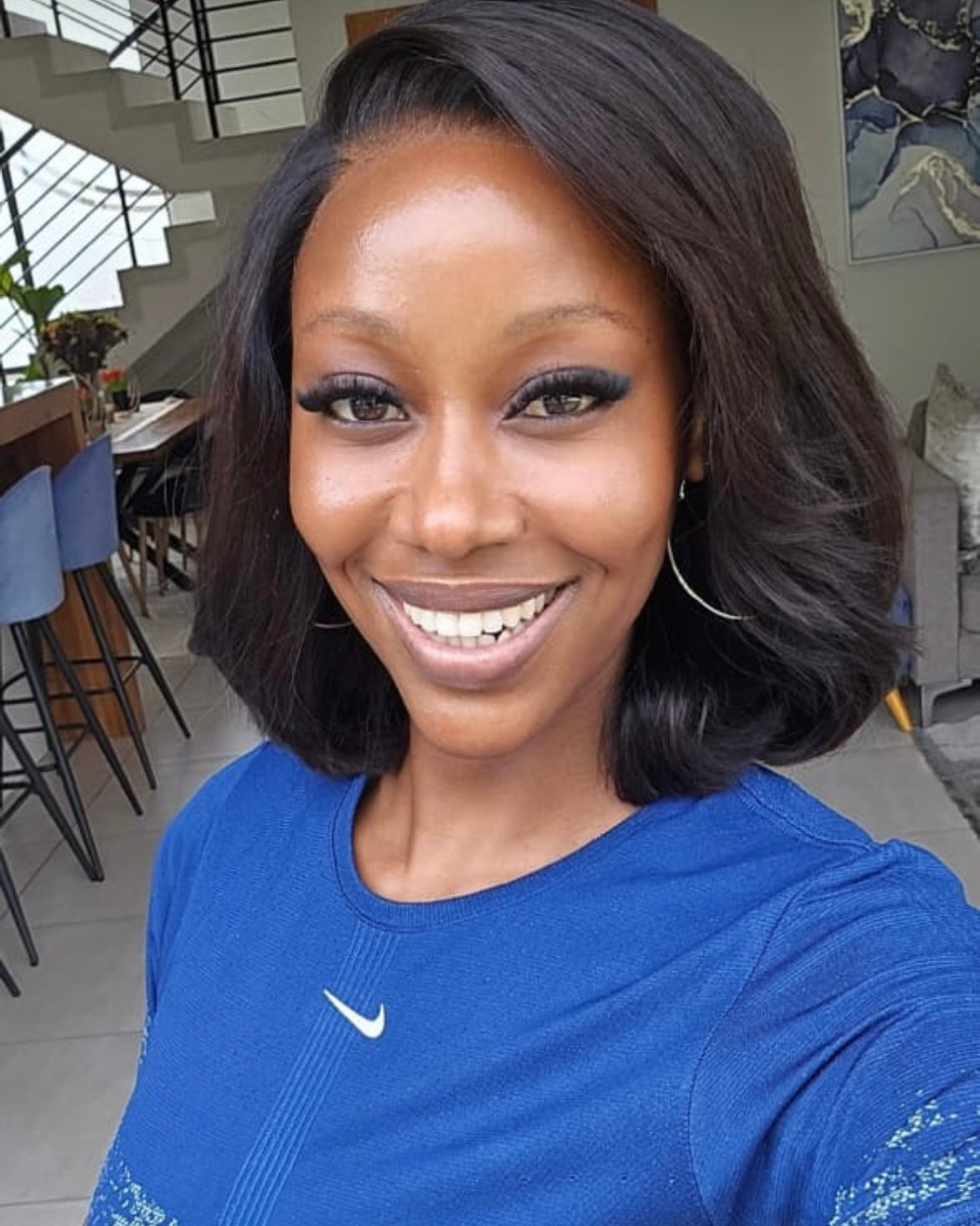 MAMANE UNIT- Double drawn layered raw 7X7 hd lace wig